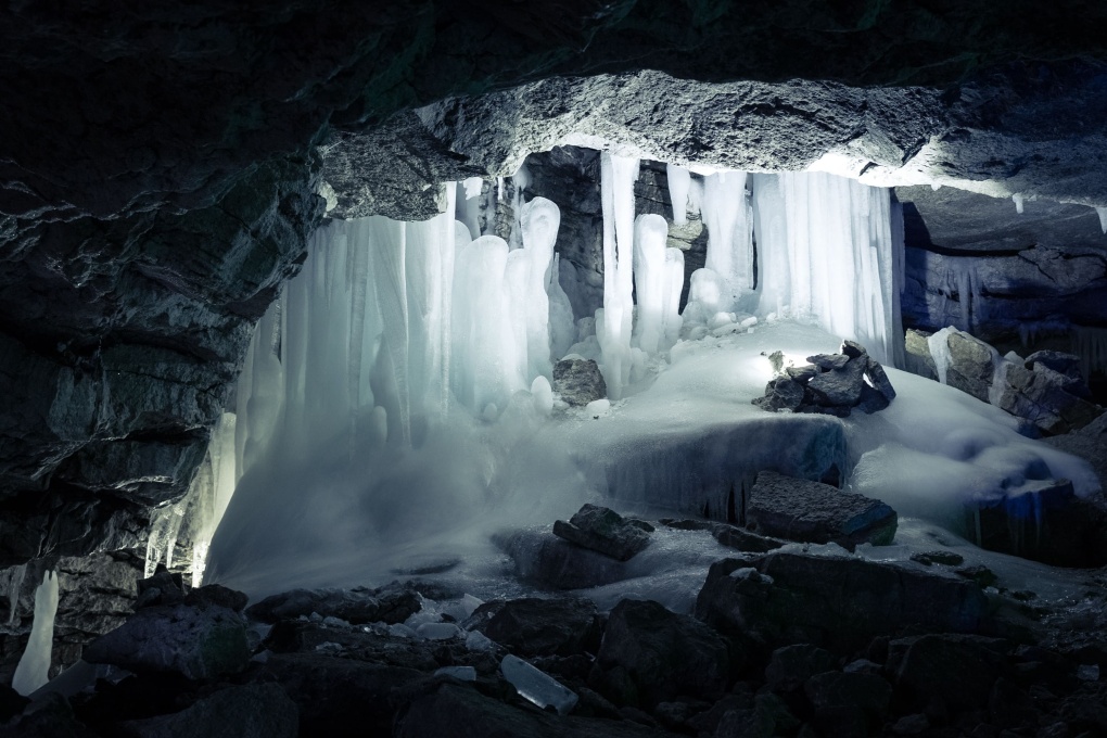 Волшебная Кунгурская ледяная пещера
