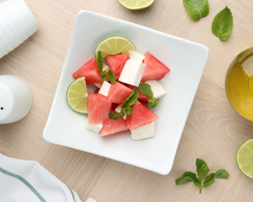 Вкус дня — арбуз с фетой