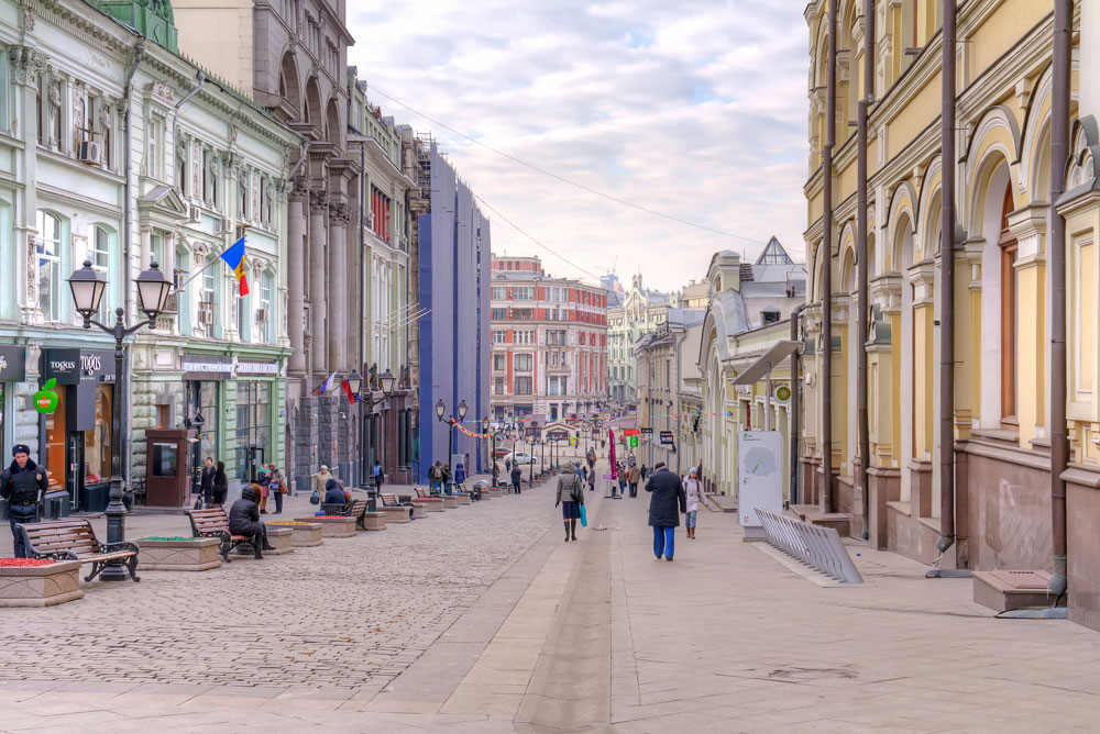 Рождественка - старинная улочка Москвы