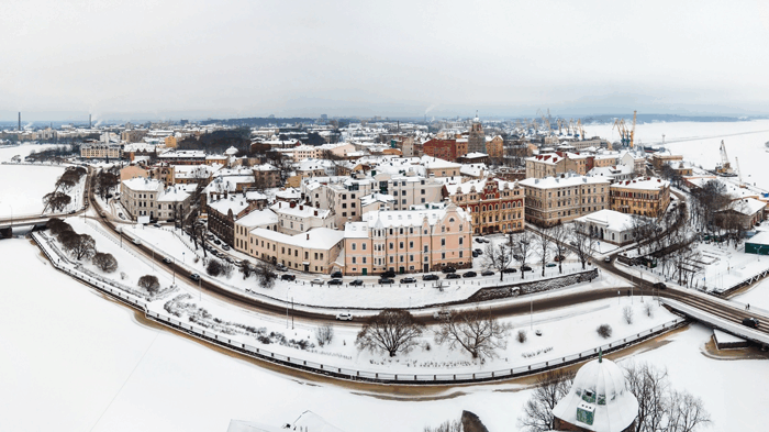 Выборг — окно в старую Европу